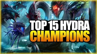 OWN THE HYDRA! The Top 15 Best Champions For Hydra Clan Boss In Raid Shadow Legends
