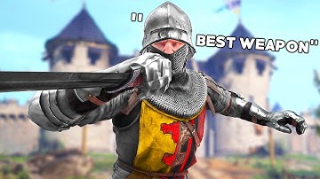 So I tried the best 1h weapon in Chivalry 2