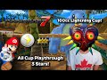 Mario kart 7  3 stars all cup playthrough 16 100cc lightning cup ft mii kever