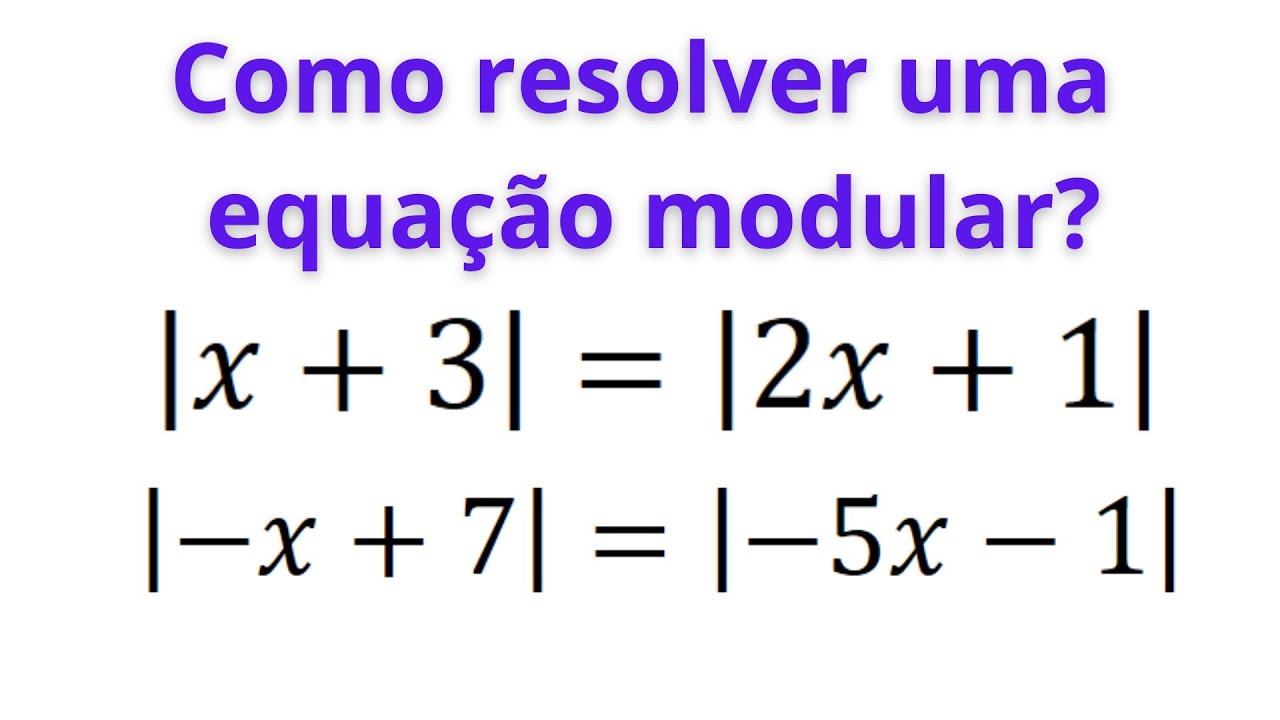 Equação Modular Simplificada — Eightify