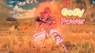 Anime accurate Super Saiyan God build Xenoverse 2