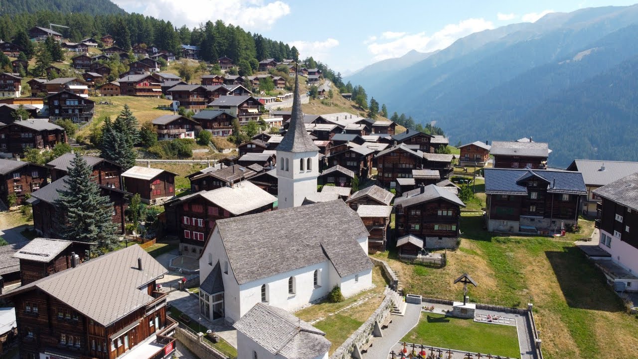 Bellwald (CH), die Glocken der Pfarrkirche - Angelus