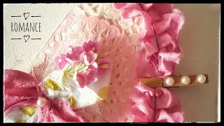 Doily Journal - Tutorial - Gift Making - Journal Making