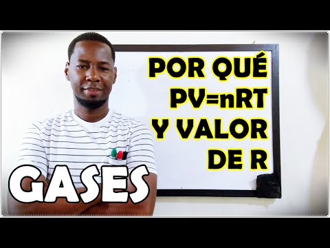 Video: ¿Cuál es el valor R en PV nRT?