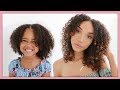 Our Curly Hair Routines! | Mom & Daughter
