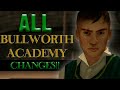 Bully  the entire beta map  bullworth academy changes  analysis