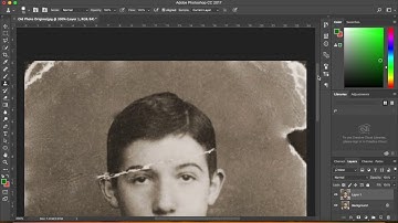 Repair old Photo in Photoshop