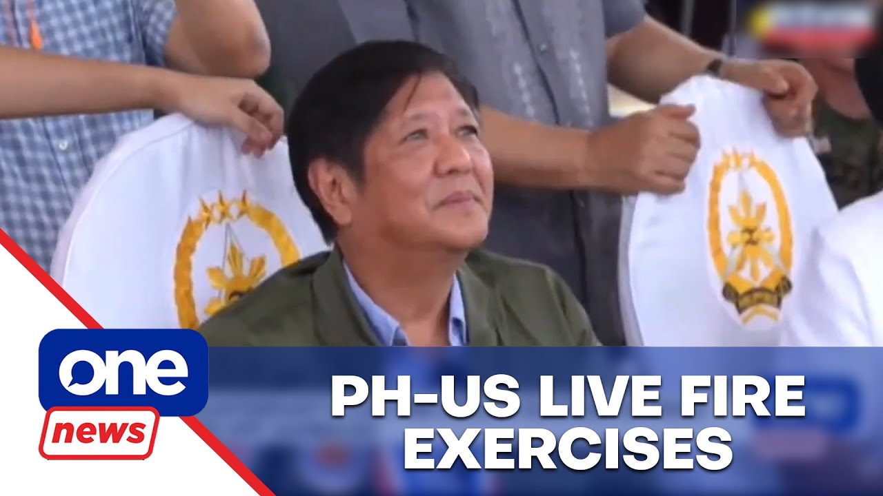 PBBM attends PH-US live fire exercises in Zambales - YouTube