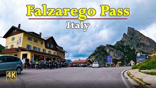 Dolomites Driving | Falzarego Pass Alpine Route | POV Driving 4K