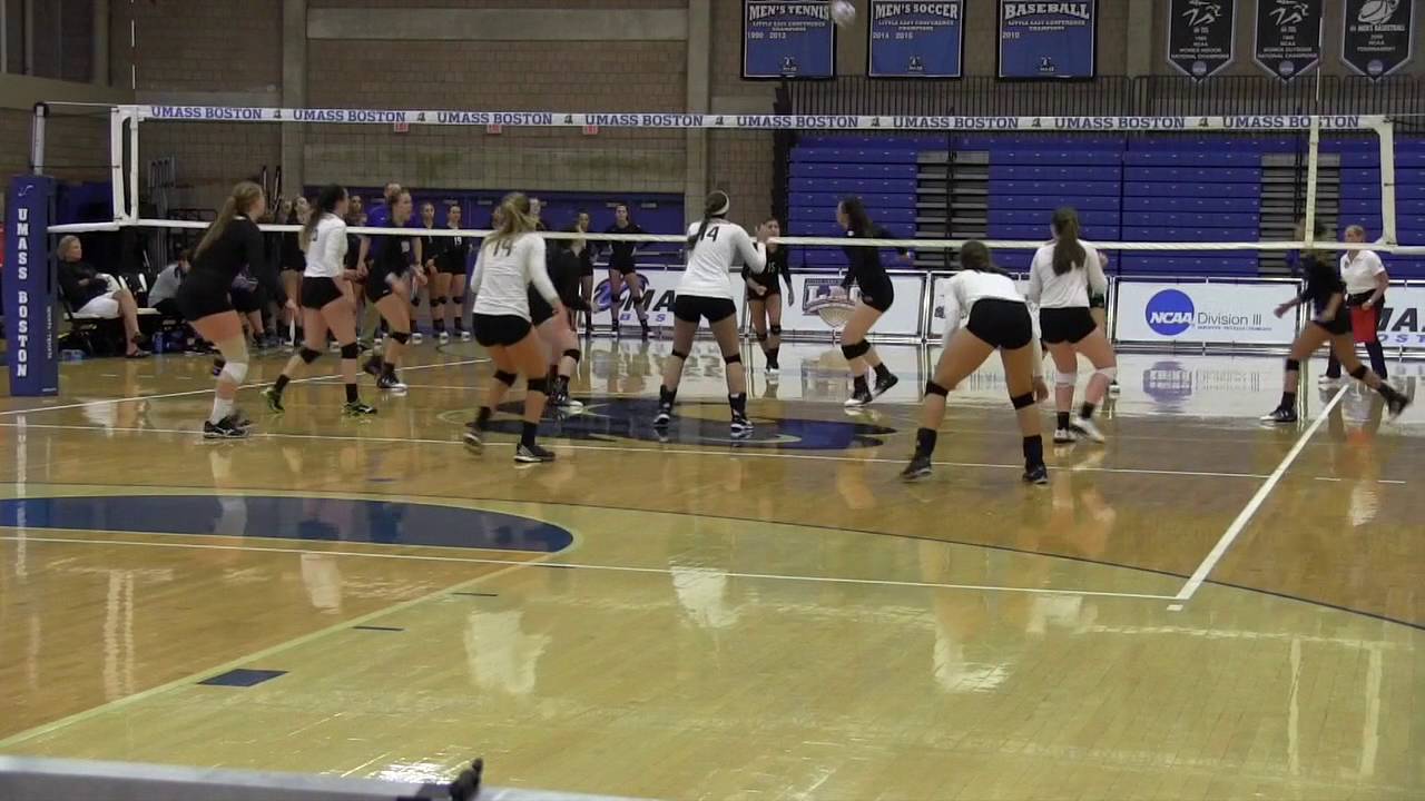 UMass Boston Volleyball vs Emerson College Highlights (9/8/16) YouTube