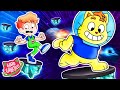 ASTRO VS RONI NA CORRIDA ESPACIAL !!! Roblox Speed Run 4 em Desenho Animado do Gato Galactico