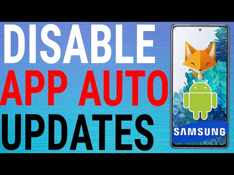 Turn Off Automatic App Updates On Samsung Galaxy Phones