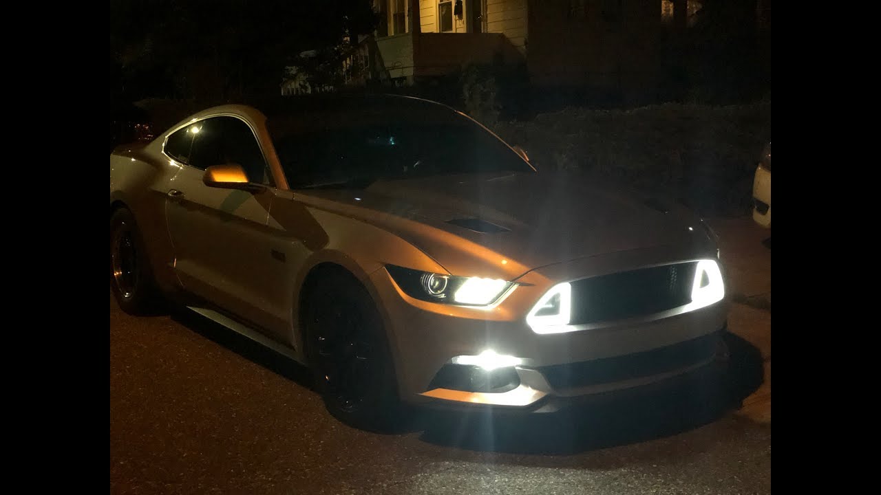 2015 2017 Mustang GT RTR Grille Install YouTube