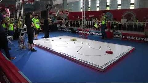 Teatable @ RobotChallenge 2017, Linefollower Enhanced 2nd