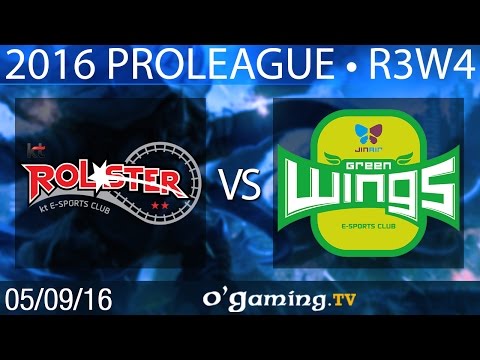 Jin Air Green Wings vs KT Rolster - 2016 Proleague - Round 3 Week 4