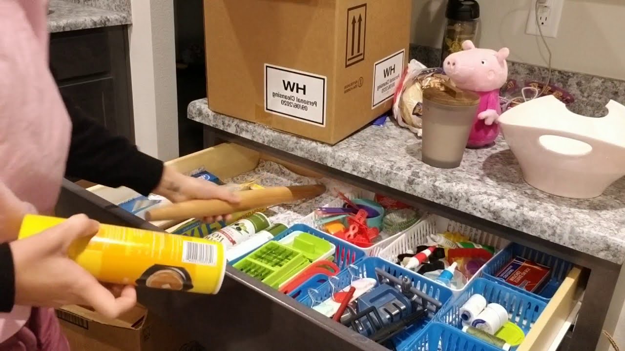 توضيب بيتي الجديد في امريكا نبدا بالمطبخ