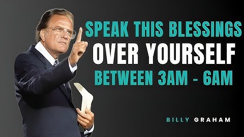 If You Wake Up 3am - 6am, Say This Prayer To Speak Blessings Over Yourself | Faith Motivation