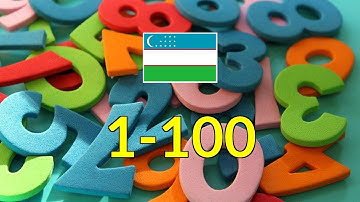 Uzbek Numbers 1-100