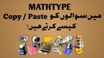 How to copy / paste Mathtype Equations. | Mathtype | copy-paste