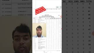 Vacant Seat Position of ITICAT-2025 MOP-UP Round Counselling After Dated 19.09.2025