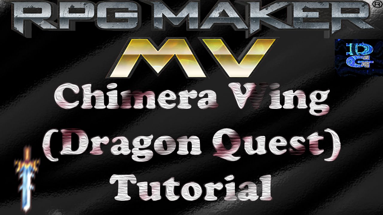 RPG Maker MV Chimera Wing Dragon Quest Tutorial YouTube