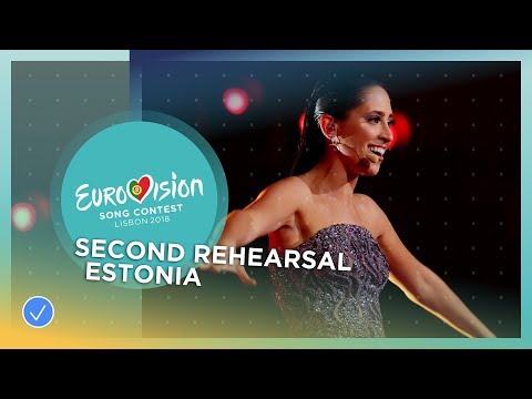 Elina Nechayeva - La Forza - Exclusive Rehearsal Clip - Estonia - Eurovision 2018