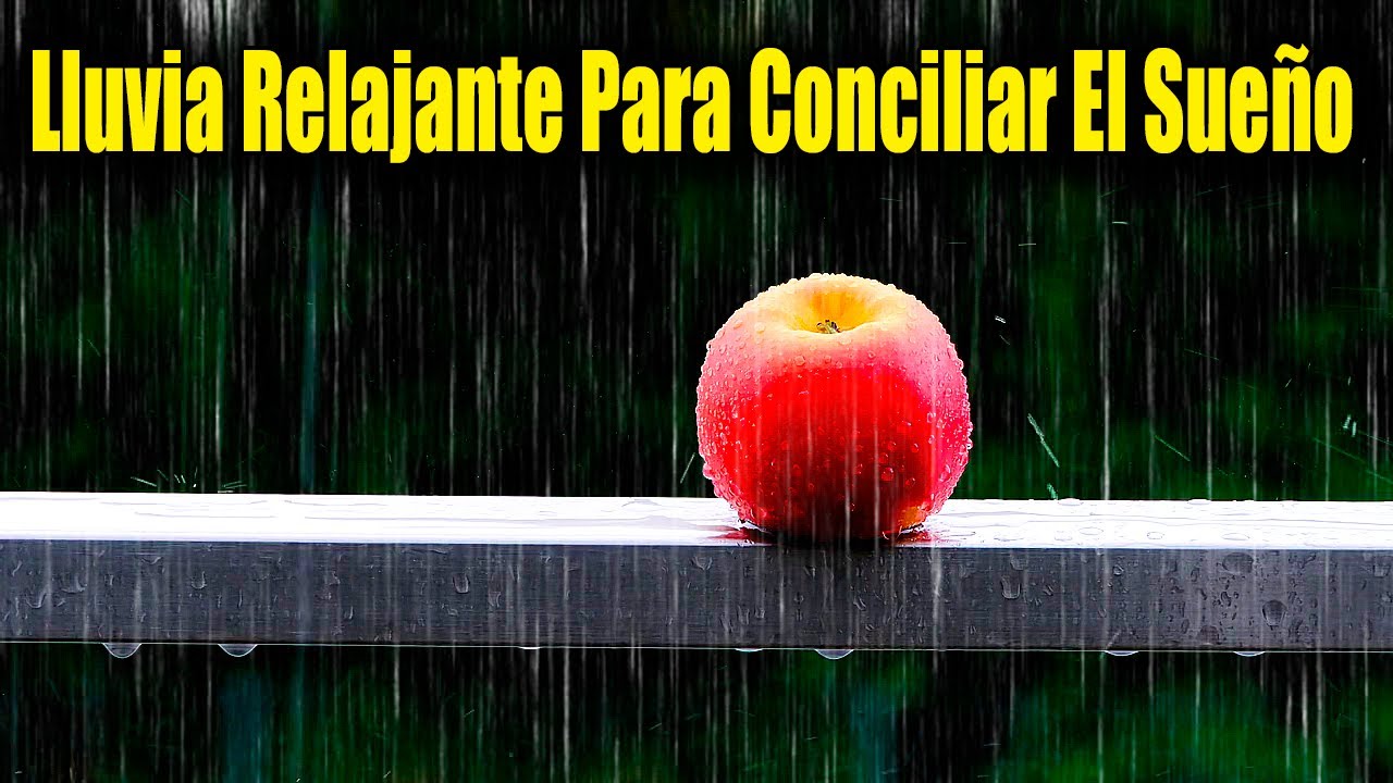 1 Hora de Sonido de Lluvia Relajante para Para Conciliar El Sueño - YouTube