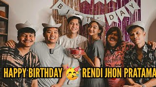 KEJUTAN ULANG TAHUN RENDI JHON PRATAMA OLEH GLENCA CHYSARA