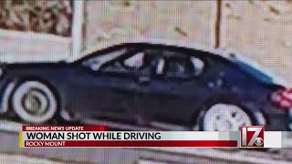 Woman wounded in shooting while driving in Rocky Mount