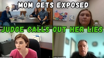 Ex Wife Cornered After Judge Demands Answers on Denied Visitation  #FamilyCourt #ChildSupportDrama