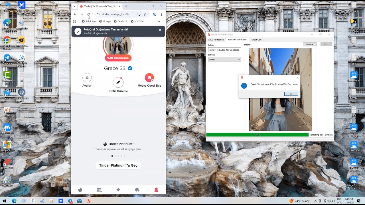 Tinder Latest Update Method & Technology 2025 / Tinder  How To Verify Account Created 2025