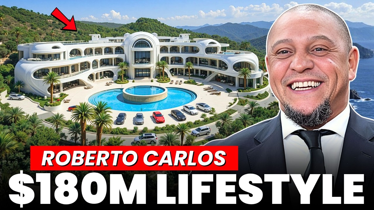 Образ жизни Роберто Карлоса, его особняки, коллекция автомобилей, семья и инвестиции, оцениваемые...