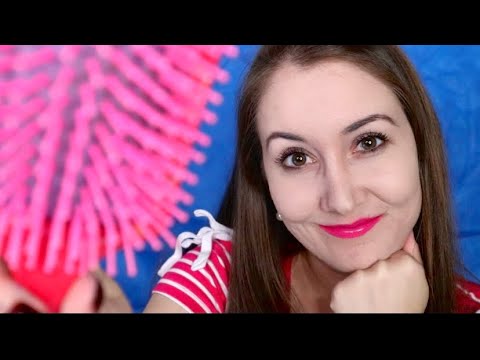 ASMR - FAZENDO CARINHO E ESCOVANDO SEU CABELO ATÉ VOCÊ DORMIR 💆🏼‍♀️