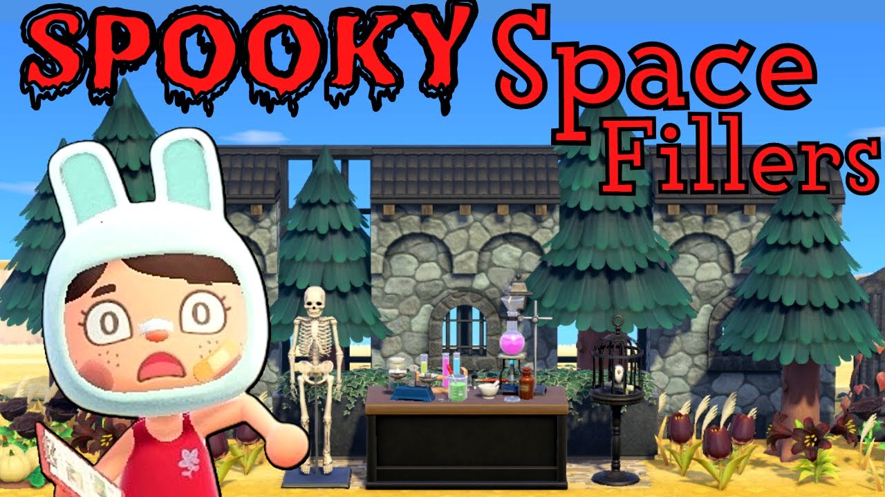 Small Spooky Space Filler Ideas Speed Build // Animal Crossing New Horizons YouTube