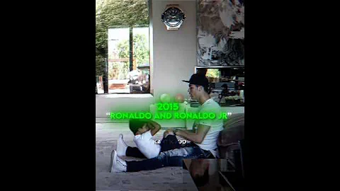 Ronaldo & Ronaldo Jr Body Over Time 🥶