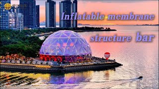 Pneumatic Membrane Architecture | ETFE Fabric Membrane Bar