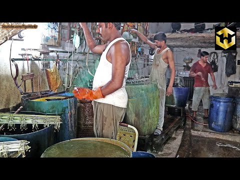 Making a Wall Hook HANGERS for Clothes in Factory Process