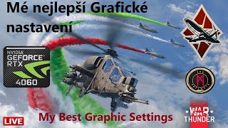 War Thunder - Tutorial / Grafické nastavení s nVidia 4060