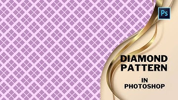 How to create Diamond Pattern in Adobe Photoshop?#pattern#photoshop#diamond#digital#youtube#texture