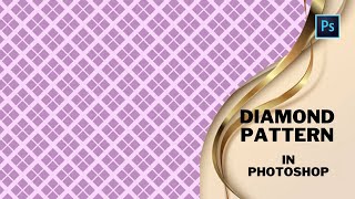 How to create Diamond Pattern in Adobe Photoshop#pattern#photoshop#diamond#digital#youtube#texture