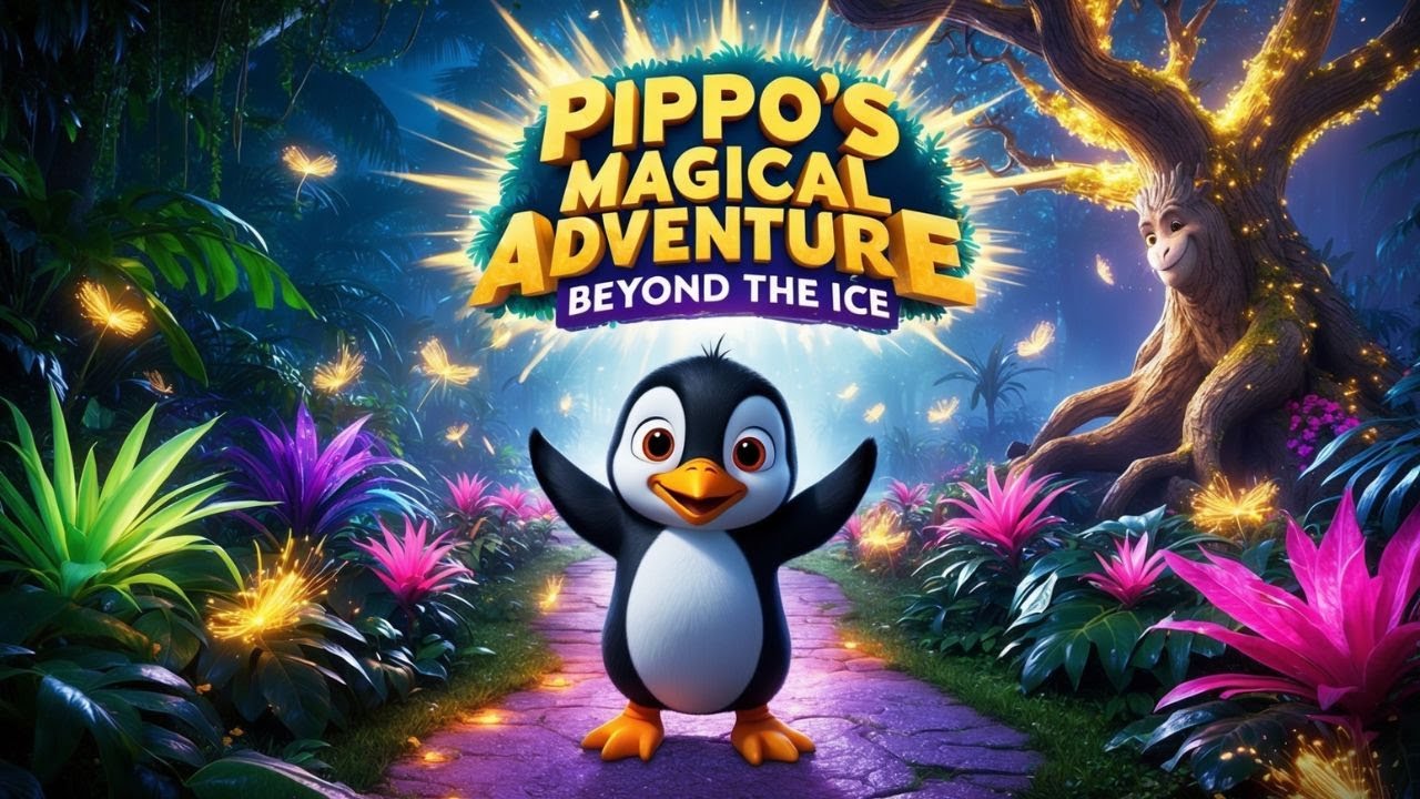 Pippo's Magical Adventure: Beyond the Ice | Bedtime Stories for Kids | A Heartwarming Story