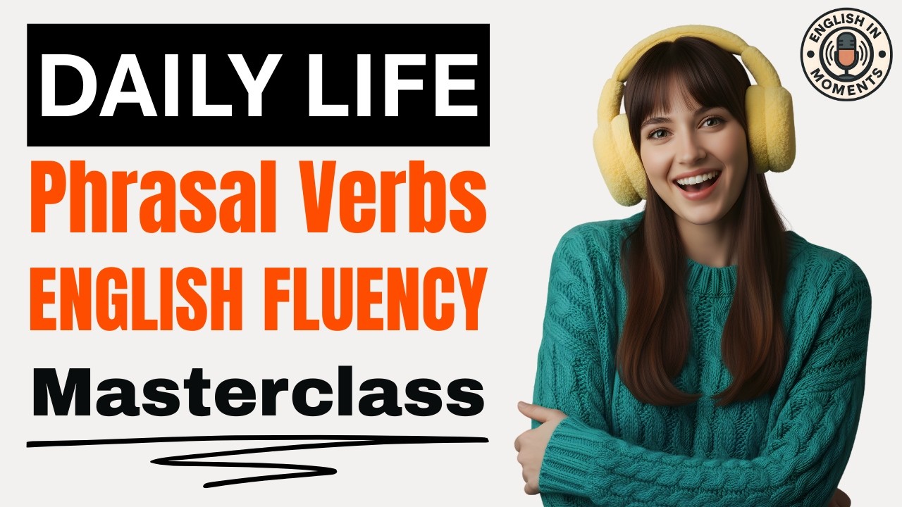 Most Common Phrasal Verbs for Daily Life | English Speaking Practice | English Podcast