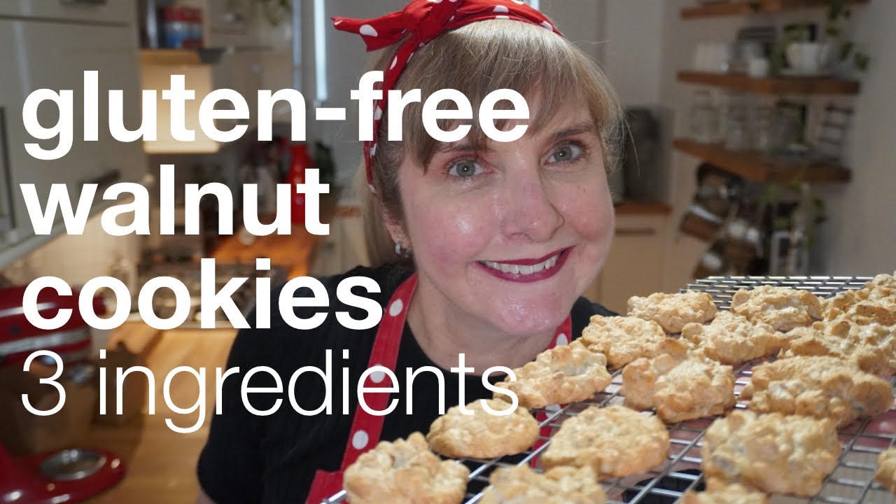 3-Ingredient Walnut Cookies – Quick, Gluten-Free & Delicious