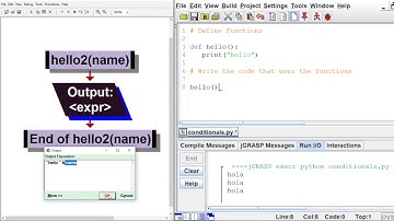 Procedures in Visual Logic and Python