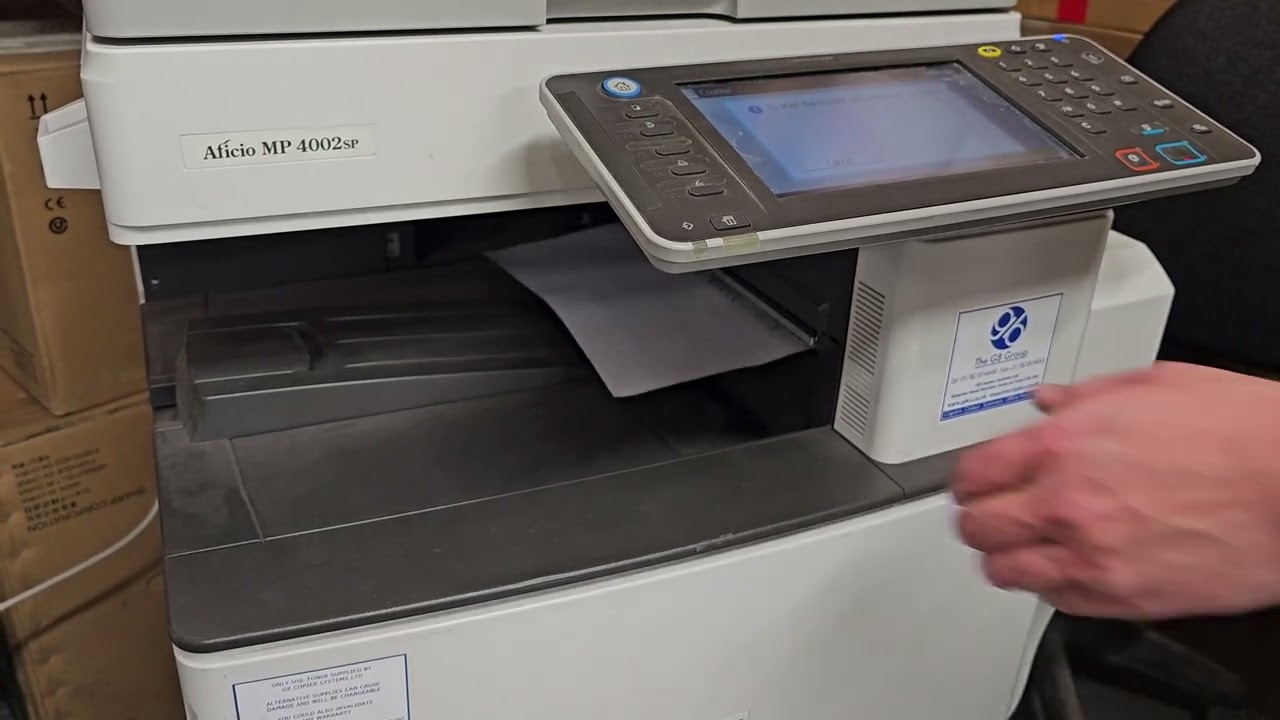 How To Find Meter Readings Ricoh MP 2352, 2852, 3352, 4002, 5002