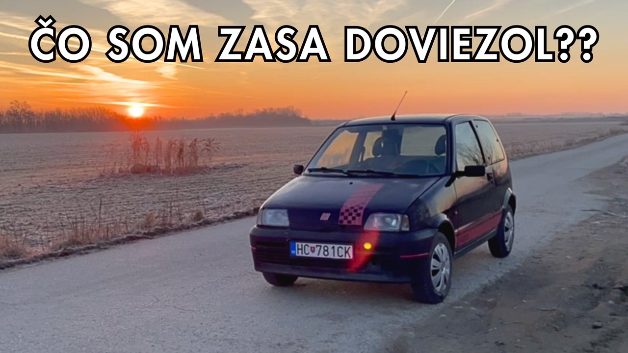 ĎALŠÍ ČREP DO ZBIERKY?? | Fiat Cinquecento Sporting PART 1