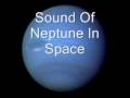 The sound of Neptune in space