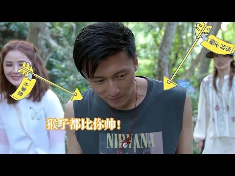 蔡卓妍调侃谢霆锋：猴子都比你长的帅！随后谢霆锋的表情亮了！