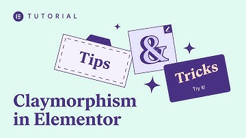 How to Create a Claymorphism Effect in Elementor