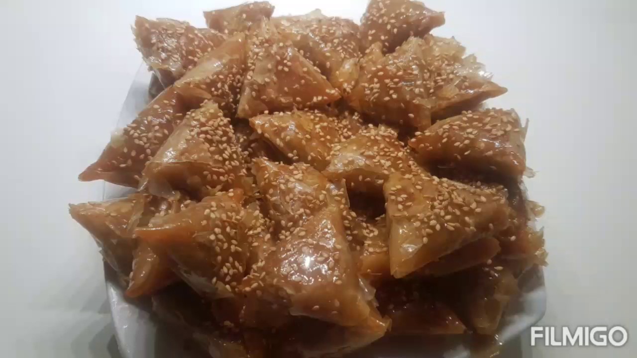 Heerlijke marokkaanse briwat/koekjes--- briwat m3aslin najihin 100%